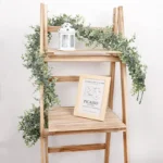 3Pcs 6ft Artificial Eucalyptus Garland Wall Hanging Fake Plant Vines for Wedding Home Room Garden Decoration Plastic Rattan