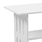 Bedside Table Furniture Decor Coffee End Small Desk Square Space Pvc Wood Plastic Board for Bedroom Tables
