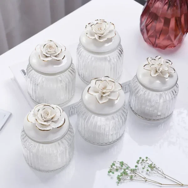 Good-looking Glass Jar With Lid 640ml Hermetic Containers for Food Storage Pots Kitchen Item Sealed Container Airtight Home