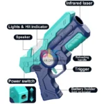Kids Laser Tag Toy Guns Electric Infrared Gun For Child Laser Tag Battle Game Toys Weapon Pistols Gift For Boys Outdoor Games