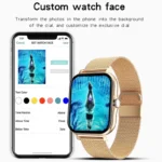 LIGE 2024 Smart Watch For Men Women Gift Full Touch Screen Sports Fitness Watches Bluetooth Calls Digital Smartwatch Wristwatch