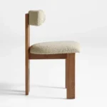 Vintage Designer Chairs High-end Solid Wood Home Dining Room Furniture Light Luxury Living Room Leisure Stools with Backrest
