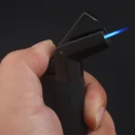 Windproof Portable Turbine Spray Gun Butane Lighter , Key Ring, Cigar Cigarette Accessories, Outdoor Gadgets, Men's Gift